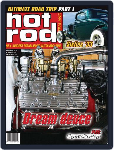 NZ Hot Rod October 27th, 2011 Digital Back Issue Cover