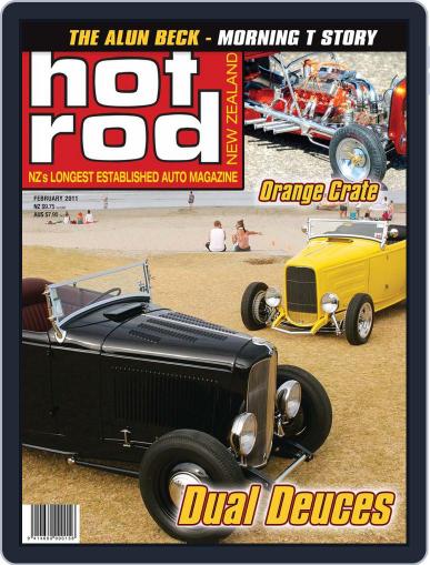 NZ Hot Rod January 25th, 2011 Digital Back Issue Cover