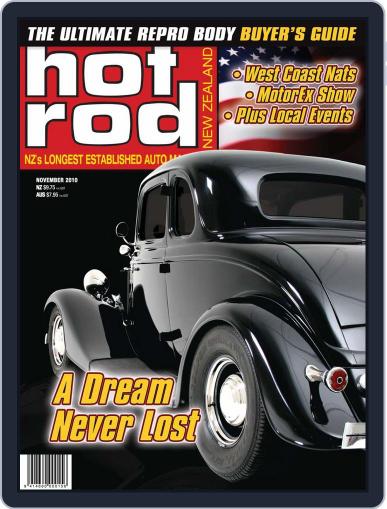 NZ Hot Rod October 26th, 2010 Digital Back Issue Cover