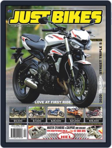 Just Bikes April 23rd, 2020 Digital Back Issue Cover
