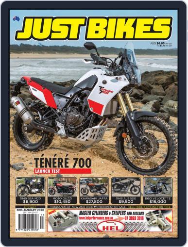 Just Bikes January 17th, 2020 Digital Back Issue Cover