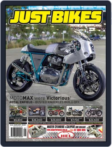 Just Bikes December 18th, 2019 Digital Back Issue Cover