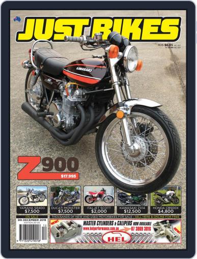 Just Bikes November 22nd, 2019 Digital Back Issue Cover