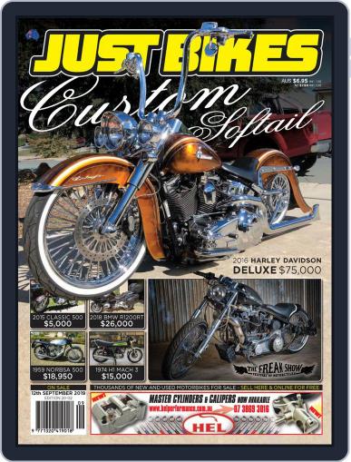 Just Bikes August 30th, 2019 Digital Back Issue Cover