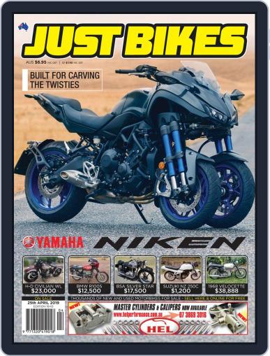 Just Bikes April 12th, 2019 Digital Back Issue Cover