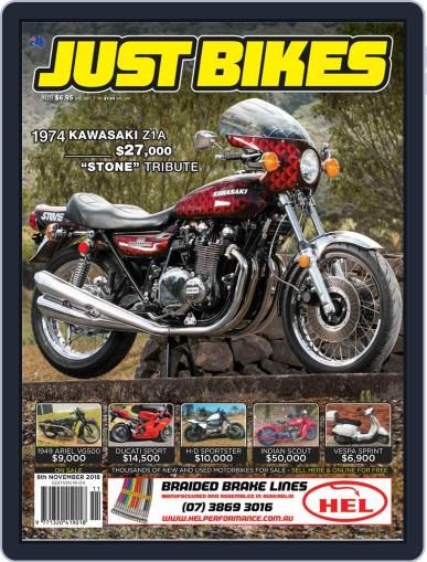 Just Bikes October 26th, 2018 Digital Back Issue Cover