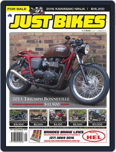 Just Bikes September 13th, 2018 Digital Back Issue Cover