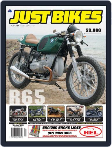 Just Bikes July 19th, 2018 Digital Back Issue Cover