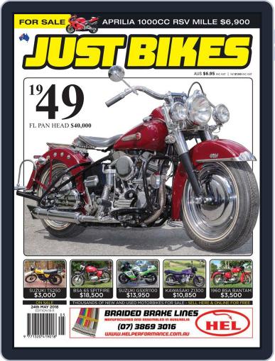 Just Bikes May 11th, 2018 Digital Back Issue Cover