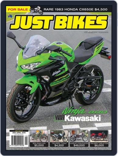 Just Bikes April 26th, 2018 Digital Back Issue Cover
