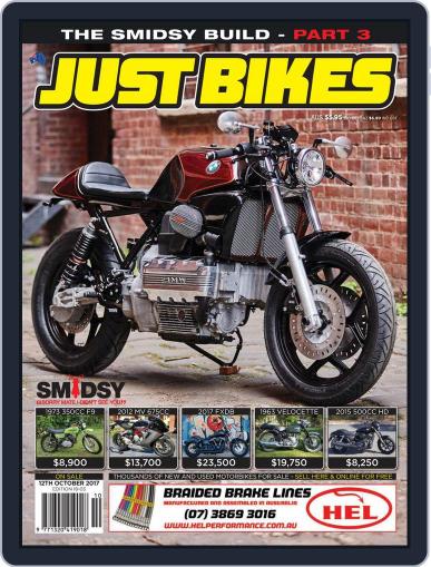 Just Bikes October 12th, 2017 Digital Back Issue Cover