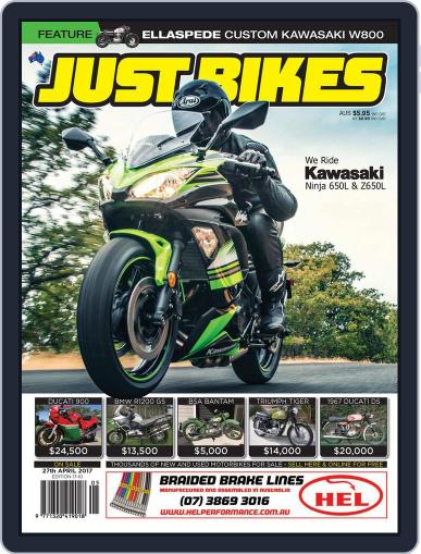 Just Bikes April 27th, 2017 Digital Back Issue Cover