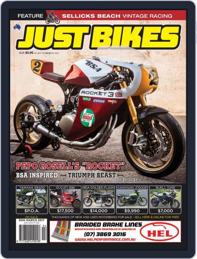 Just Bikes March 29th, 2017 Digital Back Issue Cover