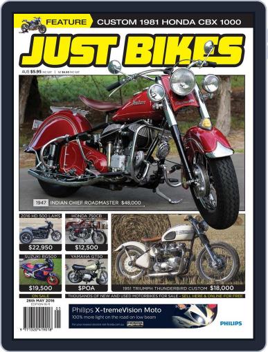 Just Bikes May 25th, 2016 Digital Back Issue Cover