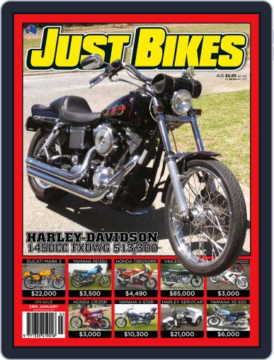 Just Bikes January 1st, 2015 Digital Back Issue Cover