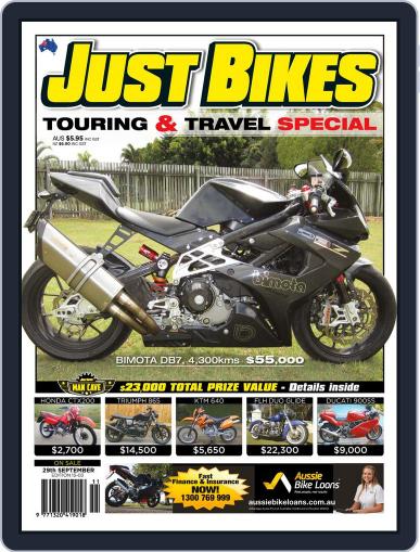 Just Bikes October 6th, 2014 Digital Back Issue Cover