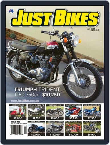 Just Bikes September 20th, 2013 Digital Back Issue Cover