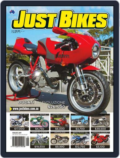 Just Bikes August 22nd, 2013 Digital Back Issue Cover