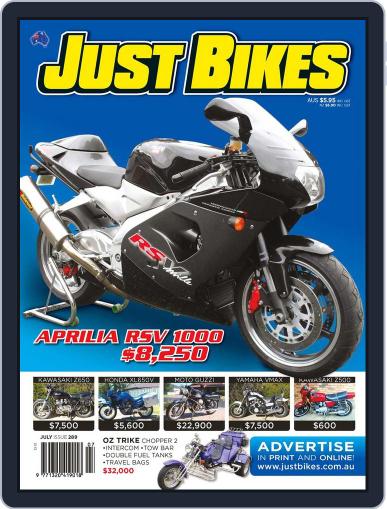 Just Bikes July 2nd, 2013 Digital Back Issue Cover