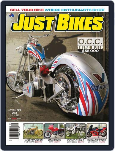 Just Bikes November 4th, 2012 Digital Back Issue Cover