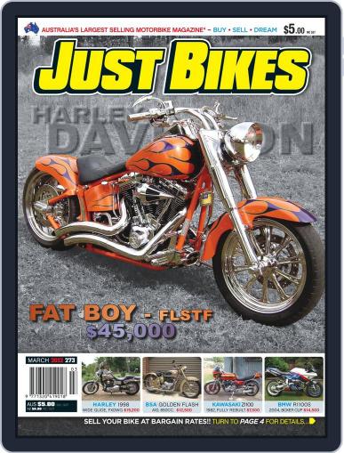 Just Bikes March 6th, 2012 Digital Back Issue Cover