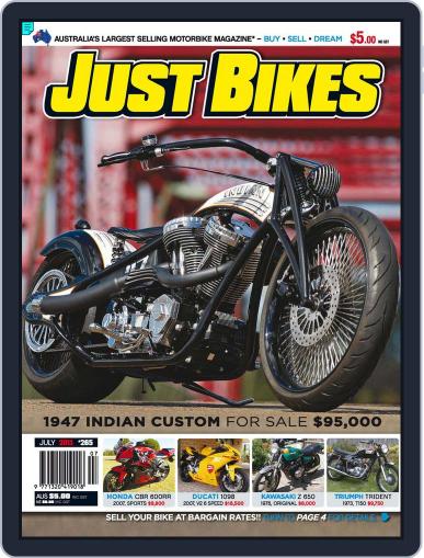Just Bikes July 4th, 2011 Digital Back Issue Cover