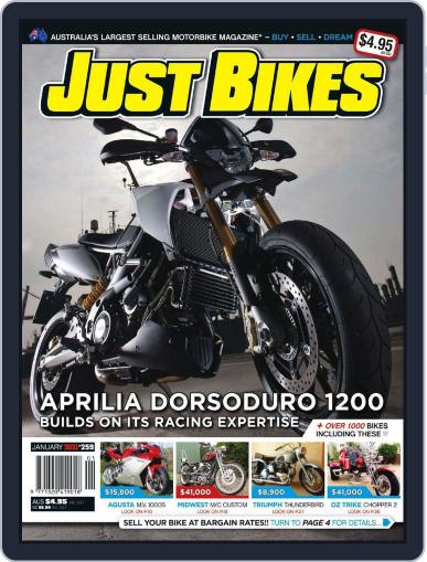 Just Bikes February 15th, 2011 Digital Back Issue Cover