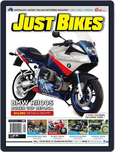 Just Bikes February 11th, 2011 Digital Back Issue Cover
