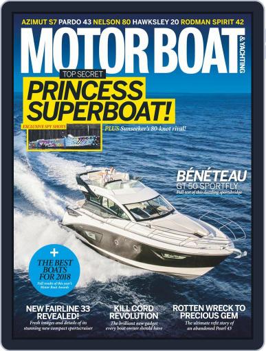 Motor Boat & Yachting March 1st, 2018 Digital Back Issue Cover