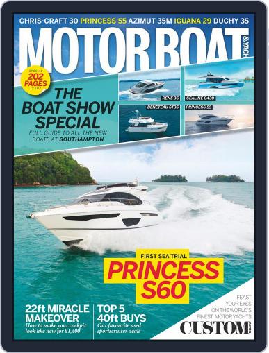 Motor Boat & Yachting October 1st, 2017 Digital Back Issue Cover