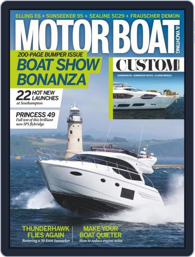 Motor Boat & Yachting October 1st, 2016 Digital Back Issue Cover