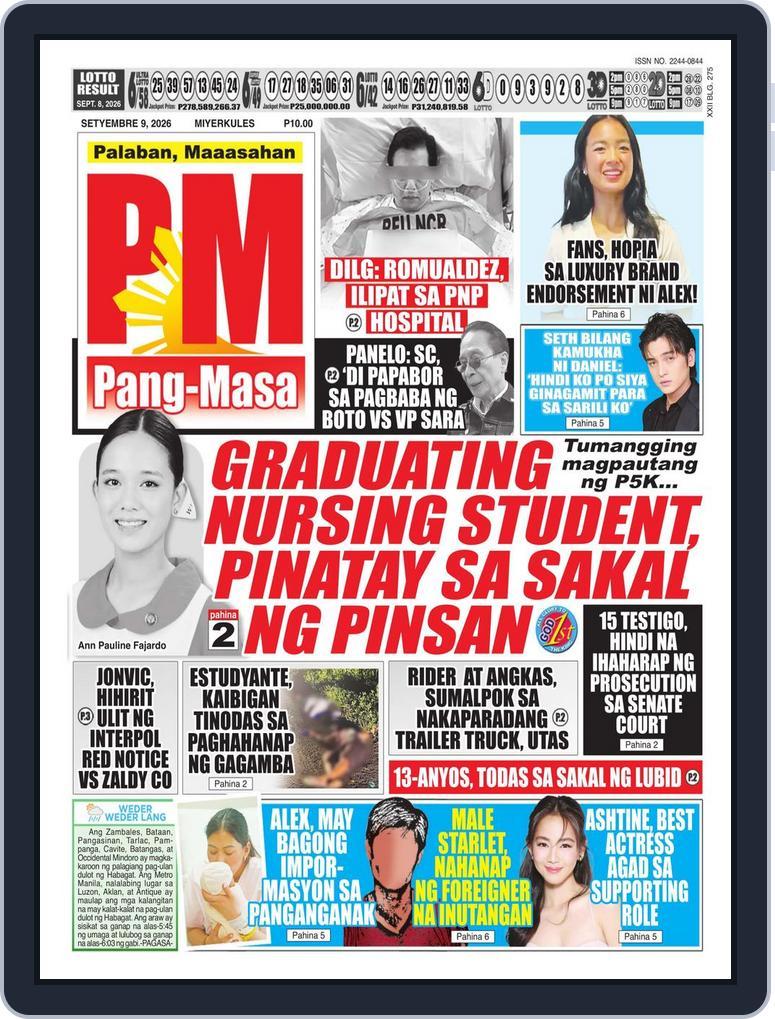 Pang Masa (Digital) Subscription