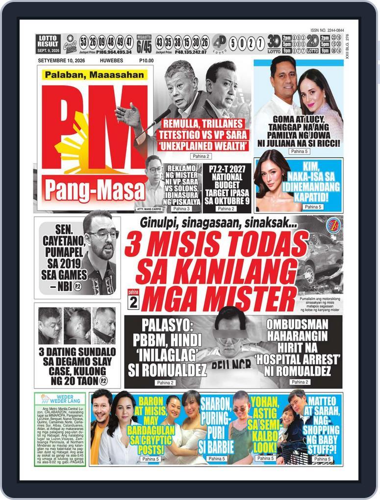 Pang Masa (Digital) Subscription