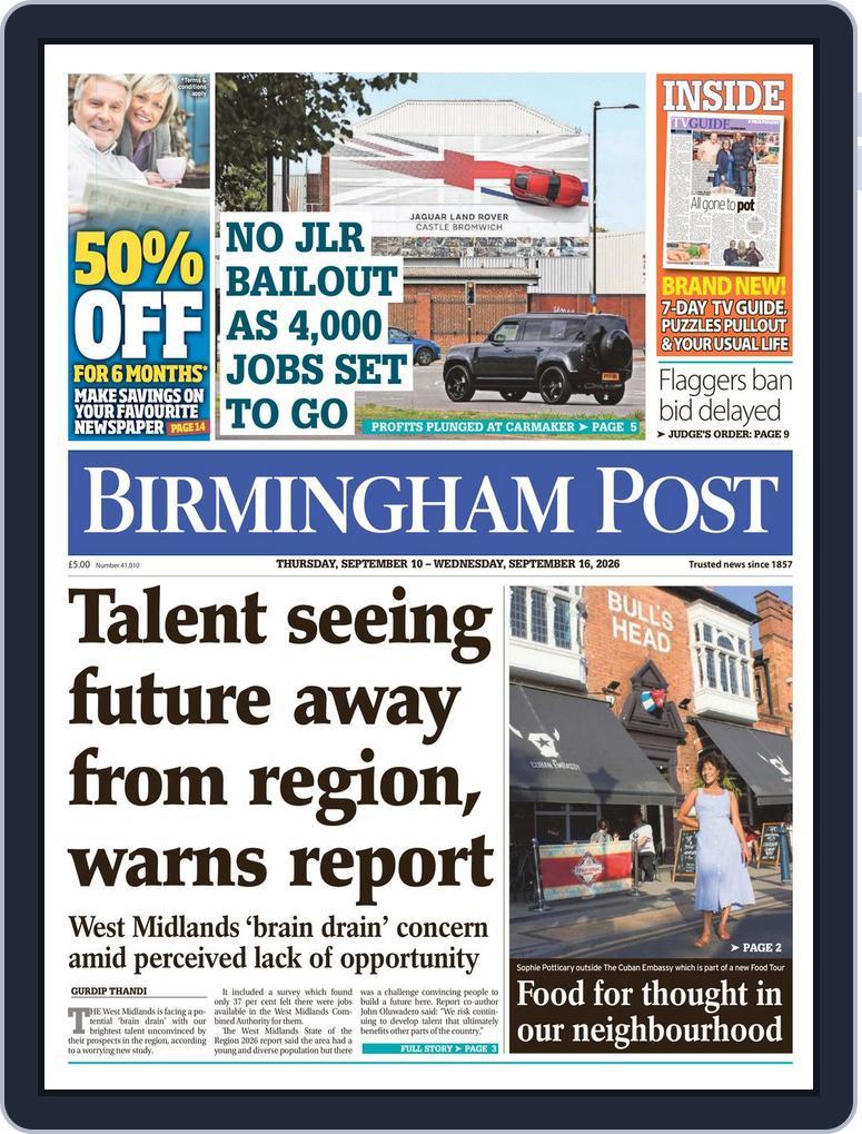 Birmingham Post (Digital) Subscription