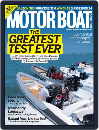 Motor Boat & Yachting July 4th, 2013 Digital Back Issue Cover