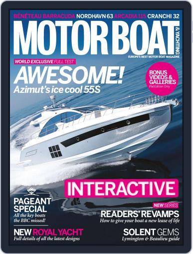 Motor Boat & Yachting July 5th, 2012 Digital Back Issue Cover