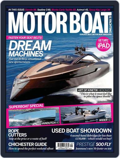 Motor Boat & Yachting August 3rd, 2011 Digital Back Issue Cover