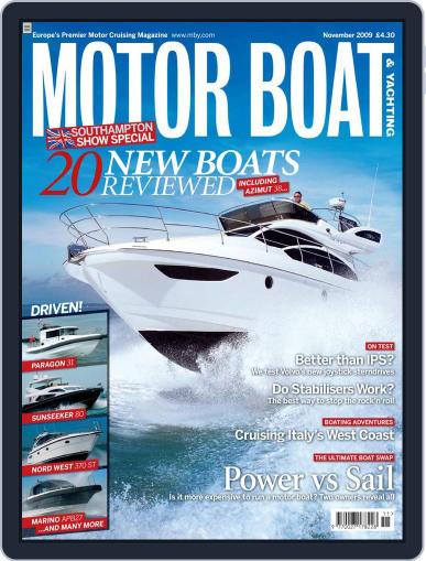 Motor Boat & Yachting September 30th, 2009 Digital Back Issue Cover