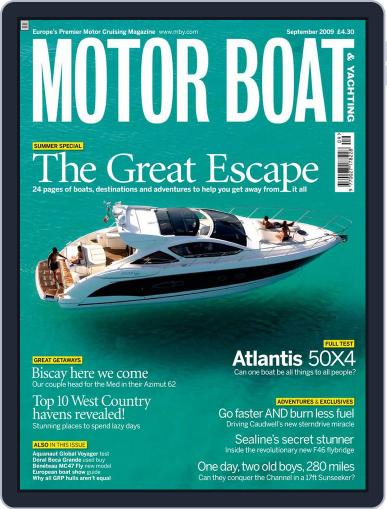 Motor Boat & Yachting August 5th, 2009 Digital Back Issue Cover