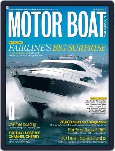 Motor Boat & Yachting June 7th, 2009 Digital Back Issue Cover