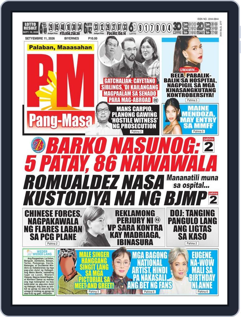 Pang Masa (Digital) Subscription