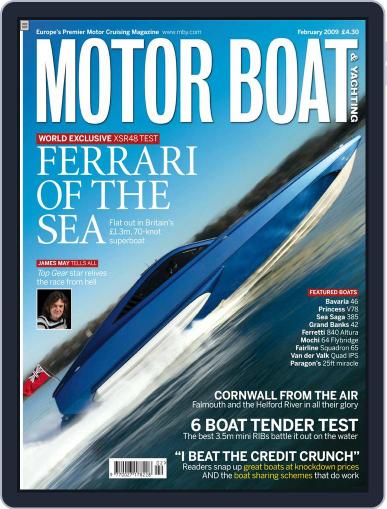 Motor Boat & Yachting January 1st, 2009 Digital Back Issue Cover