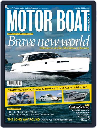 Motor Boat & Yachting November 2nd, 2008 Digital Back Issue Cover