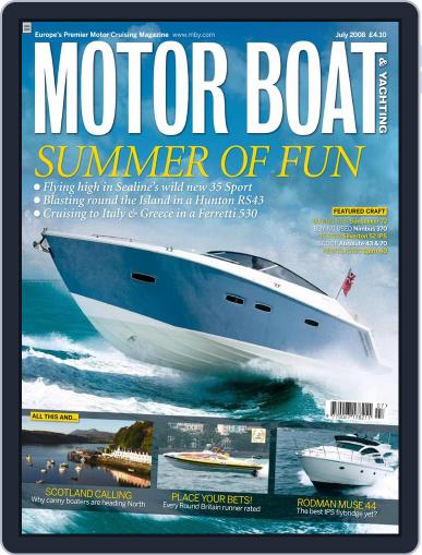 Motor Boat & Yachting June 5th, 2008 Digital Back Issue Cover