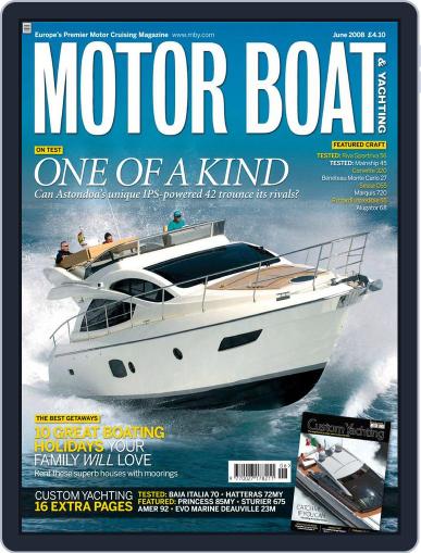 Motor Boat & Yachting May 19th, 2008 Digital Back Issue Cover
