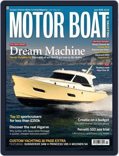 Motor Boat & Yachting March 10th, 2008 Digital Back Issue Cover