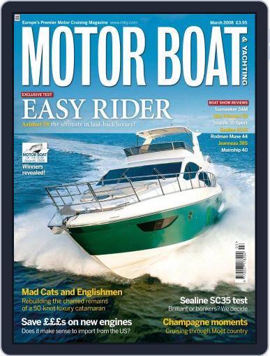 Motor Boat & Yachting February 4th, 2008 Digital Back Issue Cover