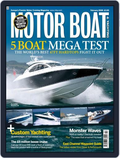 Motor Boat & Yachting January 11th, 2008 Digital Back Issue Cover