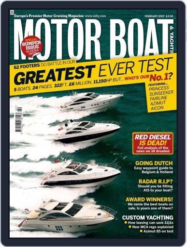 Motor Boat & Yachting January 18th, 2007 Digital Back Issue Cover