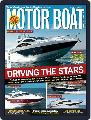 Motor Boat & Yachting October 20th, 2006 Digital Back Issue Cover